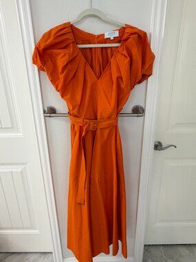 La Ligne Orange Dress